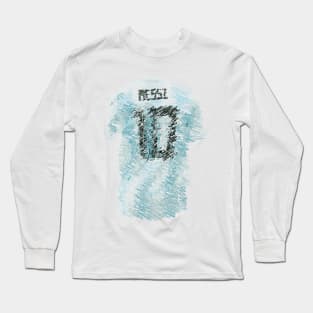 Argentina Lover Drawing Long Sleeve T-Shirt